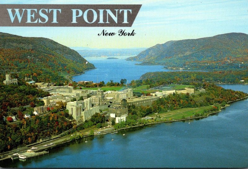 New York West Point Aerial View United States Military Academy