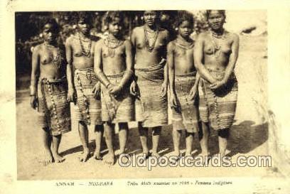 Tribu Soumise En 1926 Femmes Indigenes African Nude Nudes, Old Vintage Postca...