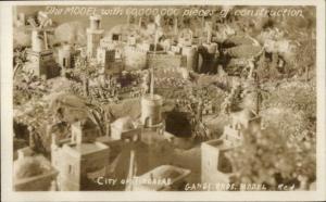 Israel - Tiberias - Scale Model c1920s Real Photo Postcard #5