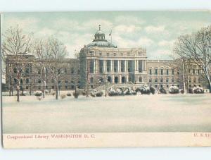 Pre-1907 CONGRESSIONAL LIBRARY Washington DC d6330