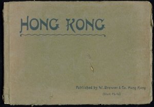 china, HONG KONG, Book with 24 Pictures of Hong Kong by Brewer & Co. (1910s)