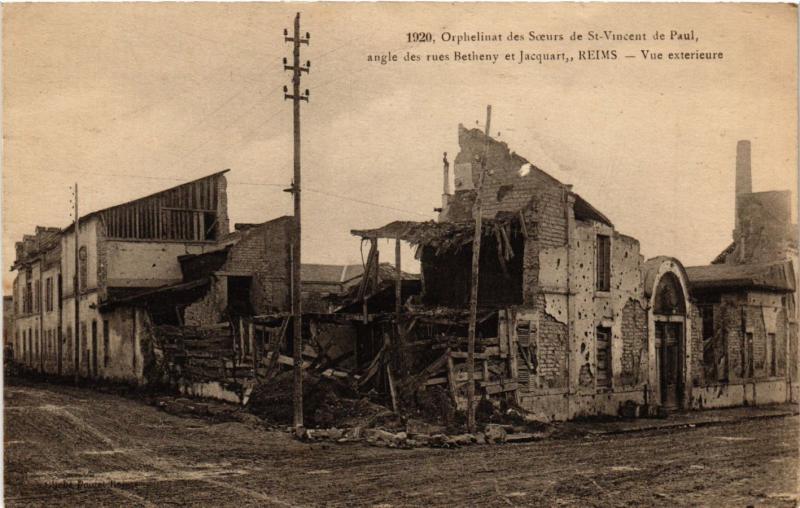 CPA  Militaire - Reims - Orphelinat des Soeurs de St-Vincent de Paul  (696840)