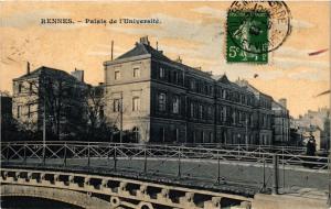 CPA RENNES - Place de l'Université (298192)