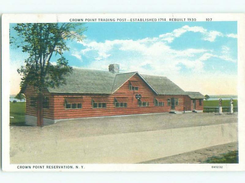 Crown Point Trading Post Store & Gas Station Crown Point New York NY W6444