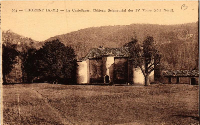 CPA THORENC - Le Castellaras Chateau Seigneurial des IV TOURS (655906)