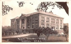 High School Building in Aurora, Nebraska