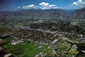 Utah Logan Aerial View 1996