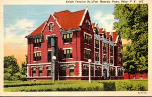 New York Utica Masonic Home Knight Templar Building 1947 Curteich