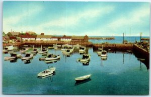 Postcard - Harbor - Rockport, Massachusetts