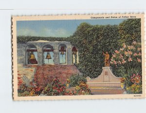 Postcard Mission San Juan Capistrano California USA