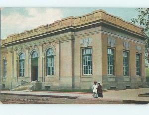 Divided Back POST OFFICE SCENE Gloversville New York NY hs1777