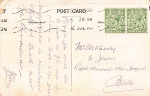 England 1923 The Spa Scarborough vintage postcard