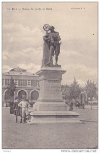 Statue De Borda Et Halle, DAX (Landes), France, 1900-1910s