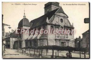 Postcard Vesoul Old Church of Saint George