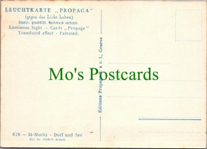 Switzerland Postcard - St Moritz - See Und Bad - Engadin Valley   Ref.RR14849