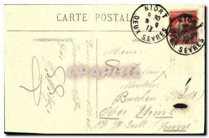 Old Postcard Niort Church St Andre