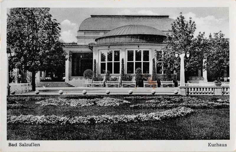 BG36823 bad salzuflen kurhaus   germany real photo