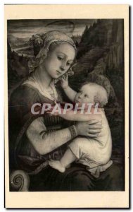 Old Postcard Exhibition Chefs D & # 39OEuvre Of Pinacotheque Munich Fra Filip...