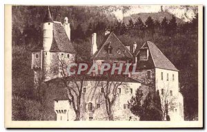 Old Postcard Annecy Castle Menthon North Coast