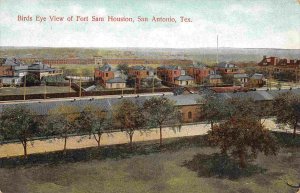 Fort Sam Houston Panorama San Antonio Texas 1910c postcard