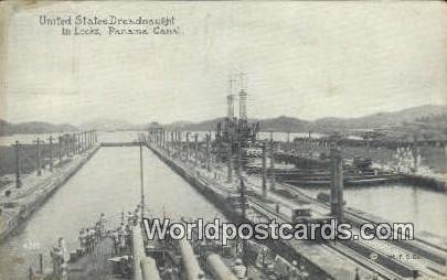 United State Dreadnaught Panama Canal Republic of Panama 1913 