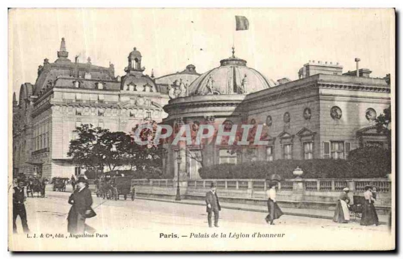 Old Postcard Paris Palace of the Legion of Honor