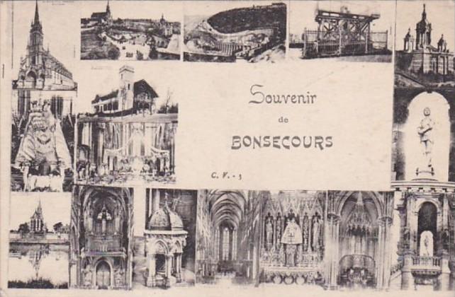 Belgium Souvenir de Bonsecours Multi View 1918