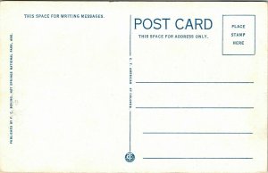 Government Reservation Hot Springs National Park Arkansas AR WB Postcard VTG 