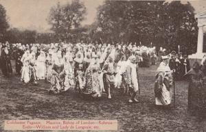 Colchester Pageant Bishop Of London Old Postcard