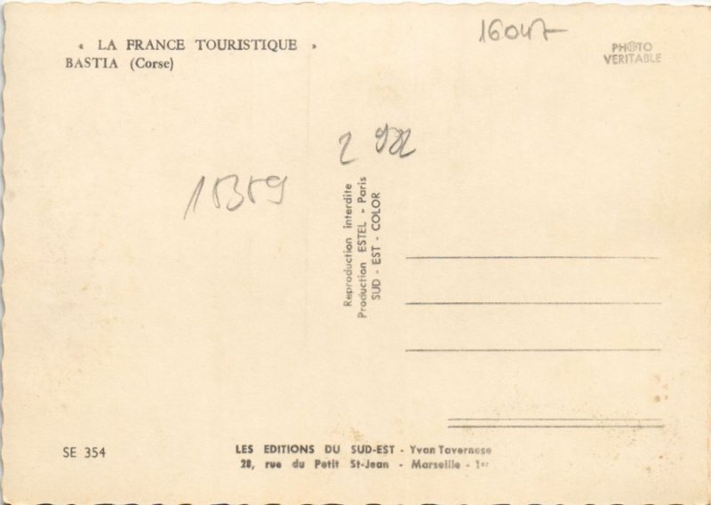 CPM Bastia Souvenir (16047)