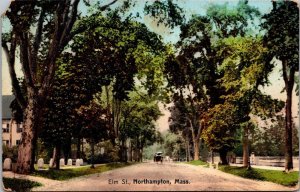 Massachusetts Northampton Elm Street 1908