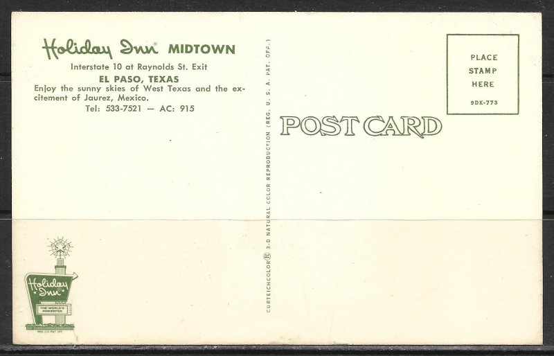 Texas, El Paso - Holiday Inn Midtown - [TX-073]