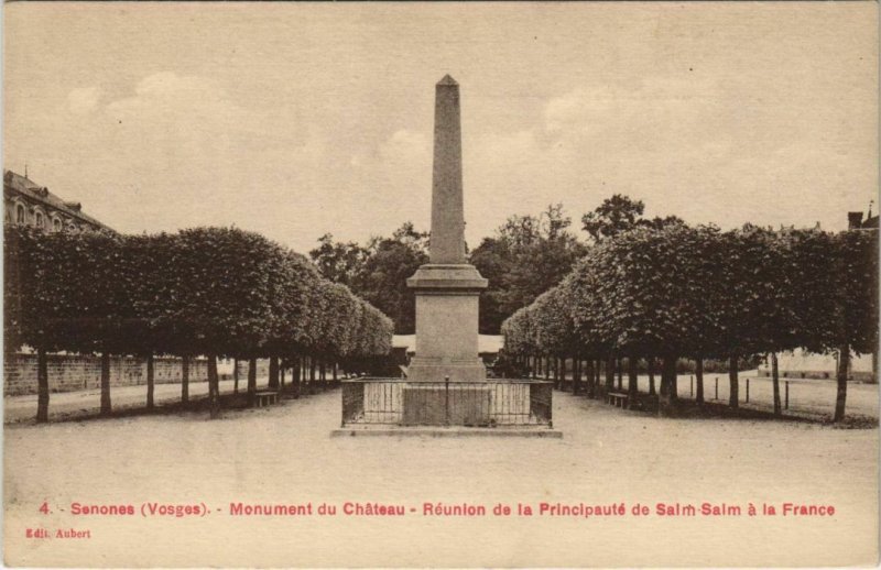 CPA SENONES - Monument du chateau (119733)