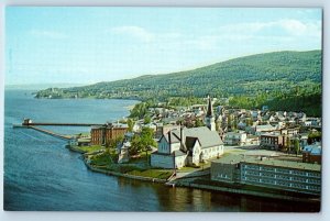 c1960 Quebec QC Canada Vintage Postcard La Malbaie Pointe Au Pic Exterior View