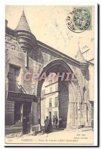 Corbeil Old Postcard Gates of & # 39ancien Cloitre Saint Spire (shoemaker)