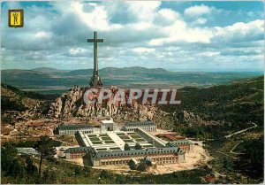 Modern Postcard Santa Cruz del Valle de los caidos panoramic view of the post...