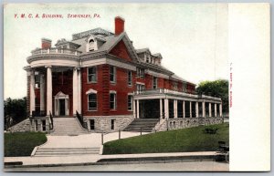 Vtg Sewickley Pennsylvania PA Y.M.C.A. Building View 1907 Old Postcard