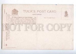 213885 UK LONDON Bank of England Royal Exchange Old TUCK PC
