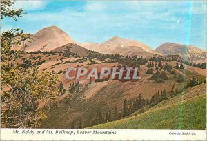 Modern Postcard Mt Baldy Mt and Belknap Mountains Beaver