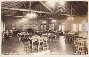 Kentucky Cumberland Falls State Park DuPont Lodge Dining Room Real Photo