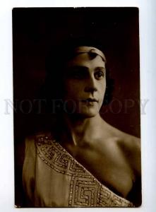 243308 SEMENOV Russian BALLET Dancer AUTOGRAPH 1921 year PHOTO