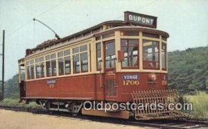 Convertible Trolley No 1706 East Haven, Conn, USA Unused 