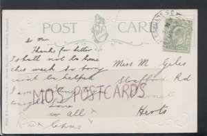 Family History Postcard - Giles - Strafford Road, Barnet, Hertfordshire  RF3653
