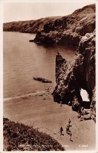 BR93446 natural arch dixcart bay sark real photo   uk