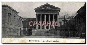 Old Postcard Montpellier Courthouse