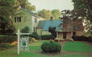 Postcard Ash Lawn James Monroe Home Charlottesville Virginia 