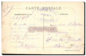 Old Postcard Bordeaux Rostral Columns