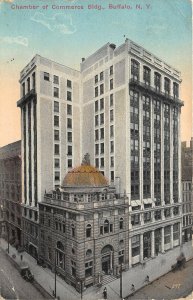 Buffalo New York 1913 Postcard Chamber of Commerce Building