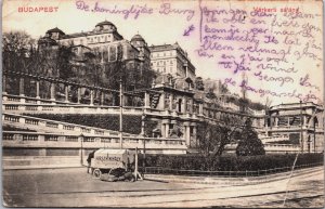 Hungary Budapest Varkerti Setany Vintage Postcard C100