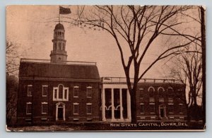 New State Capitol  Dover  Delaware   Postcard